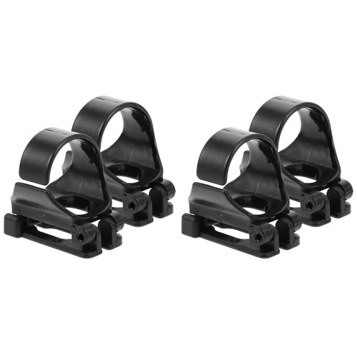 Reusable black plastic snorkel - reusable,