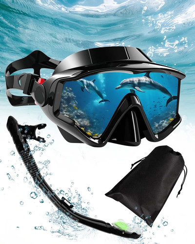 Snorkel set adults - snorkel, wide