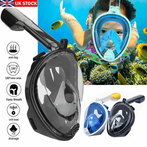 Full face snorkel mask diving - full,