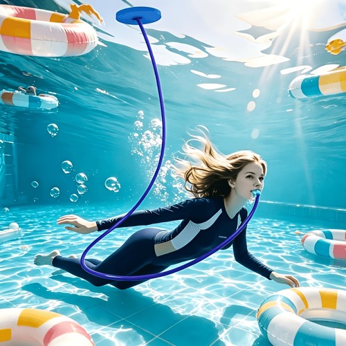 Floating snorkel long - floating,