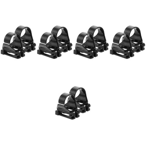 Reusable black snorkel tube - black,