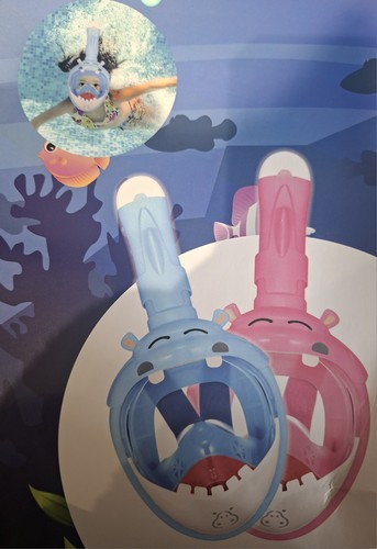 Kids full face snorkel mask - kids,