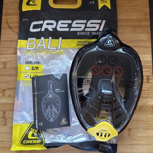 Cressi bali full face - full, snorkel